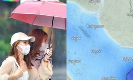 Đến bao giờ mưa do ảnh hưởng của hoàn lưu bão Kajiki sẽ giảm? 