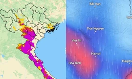 Dự báo thời tiết: Hà Nội bao giờ mới tạnh ráo sau bão số 10 Bualoi?