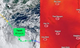 Ảnh hưởng từ bão số 7: Hà Nội oi nóng rồi giảm nhiệt từ ngày mai