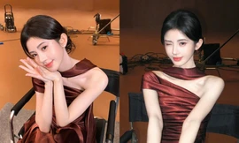 “Mỹ nữ 4000 năm” Cúc Tịnh Y diện váy của NTK Việt, chế tác thủ công trong 85 giờ