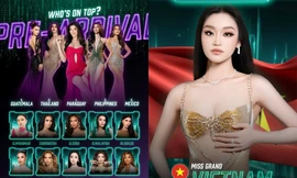 Miss Grand International 2025: BXH cập nhật Top 10 Pre-Arrival không có tên Yến Nhi