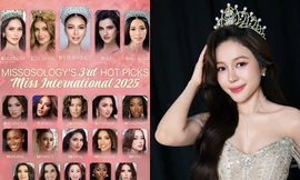 Miss International 2025: Kiều Duy vẫn vắng mặt trong BXH lần 3 của Missosology