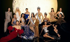 Hoa hậu H’Hen Niê mang bầu vẫn đẹp tựa nữ thần trong bộ ảnh Gia đình Hoàn vũ