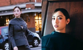 Hoa hậu Lương Thùy Linh bất ngờ xuất hiện tại London Fashion Week 2025