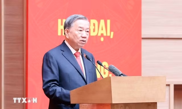'Công an nhân dân nỗ lực bứt phá lập nên những kỳ tích mới vì Đảng, vì nước, vì dân'