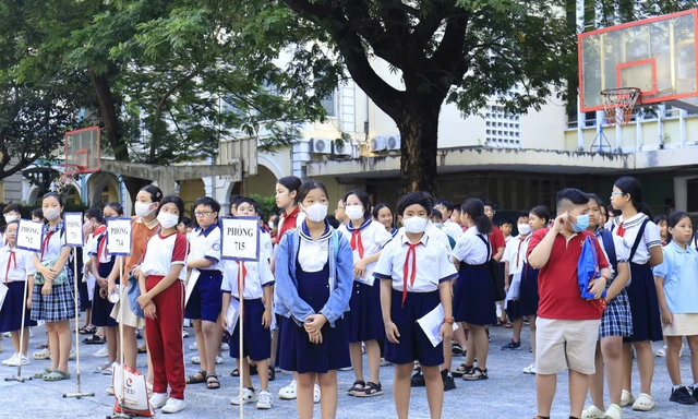 Khi nào 2,5 triệu học sinh TPHCM bước vào năm học mới?