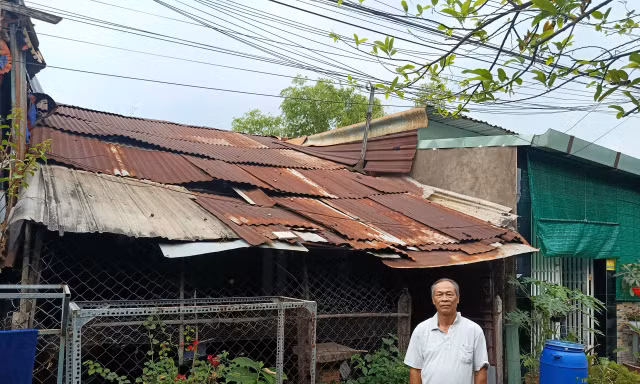 Cựu chiến binh được chương trình Chủ Nhật Đỏ sửa nhà khang trang: 'Tôi mừng không ngủ được'