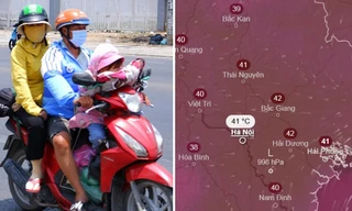 Miền Bắc sẽ nắng nóng sau đợt mưa dông, Hà Nội dự báo trở lại ngưỡng 40 độ