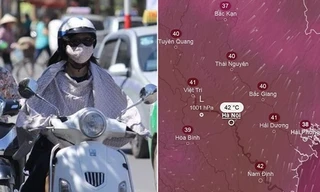 Miền Bắc sắp có nắng nóng diện rộng, dự báo Hà Nội hơn 40 độ nhiều ngày liền