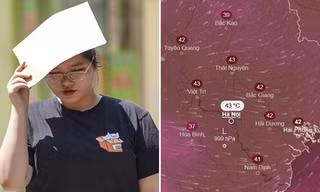 Miền Bắc tăng nhiệt đều trong tuần, dự báo Hà Nội sẽ có ngày nóng 43 độ C
