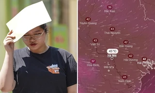 Miền Bắc tăng nhiệt đều trong tuần, dự báo Hà Nội sẽ có ngày nóng 43 độ C