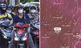 Miền Bắc sắp chuyển từ mưa diện rộng sang nắng nóng