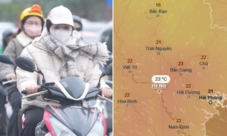 Bao giờ không khí lạnh ở miền Bắc suy yếu, Hà Nội có nắng và nhiệt độ tăng?