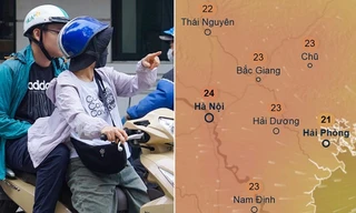 Không khí lạnh suy yếu, Hà Nội bắt đầu ấm dần nhưng bao giờ mới hết hanh khô?