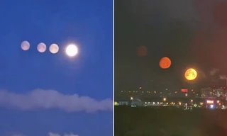 4 Mặt Trăng trên bầu trời ở Nga: Là hiện tượng gì, có là dấu hiệu gì không?