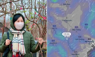Không khí lạnh có thể về đúng mùng 1 Tết: Hà Nội có mưa không, có lạnh không?