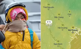 Hà Nội rét đến bao giờ? Hôm nào lại có không khí lạnh tăng cường gây rét hơn?