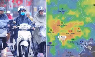 Không khí lạnh về đúng ngày 1/1, Hà Nội có thể mưa nhiều nhất vào lúc nào?