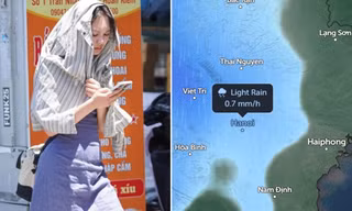 Hà Nội dự báo nóng đến 46 độ trước khi miền Bắc chuyển mưa dông, giảm nhiệt