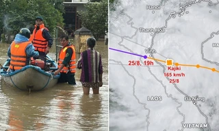 Bao giờ bão số 5 Kajiki tan? Cường độ có giảm nhanh khi vào đất liền không?