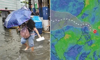 Dự báo đường đi của ATNĐ sắp thành bão đi vào Biển Đông: Tương tự bão Yagi