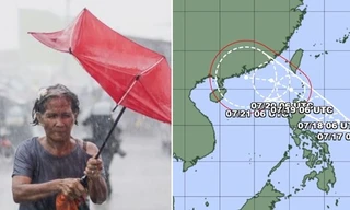 Áp thấp nhiệt đới gần Philippines có thể là bão cấp mấy khi đi vào Biển Đông?