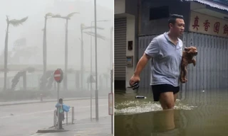 Bão Ragasa đã đổ bộ, ở Quảng Đông ghi nhận gió giật mạnh nhất trong lịch sử