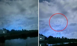 Đám mây lạ phát sáng màu xanh và có hình mặt người ở Cà Mau là hiện tượng gì?