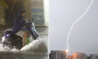 Dự báo miền Bắc còn mưa dông: Trong lúc sấm sét có được dùng điện thoại không?