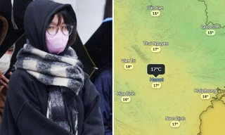 Không khí lạnh về từ sáng mai, nhiệt độ thấp nhất ở Hà Nội sẽ là bao nhiêu?