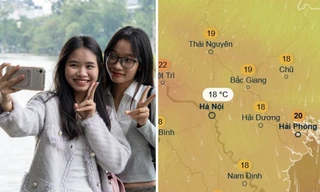 Hà Nội có thể rét 18 độ C vào thời điểm nào do không khí lạnh tăng cường?