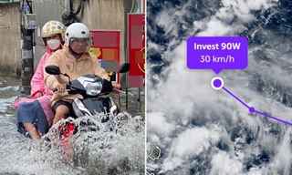 Dự báo áp thấp nhiệt đới sắp vào Biển Đông và mạnh lên, có thể hướng vào đâu?