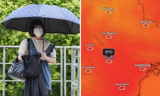 Hà Nội nắng mấy ngày, nhiệt độ lên bao nhiêu trước khi mưa do ảnh hưởng bão?