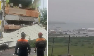 Video đầu tiên về sóng thần sau động đất ngoài khơi Nga, cảnh báo còn dư chấn