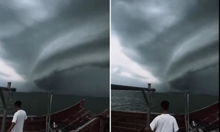 Mây xám khổng lồ ở Quảng Ninh là hiện tượng gì, báo hiệu gì trước bão Wipha?