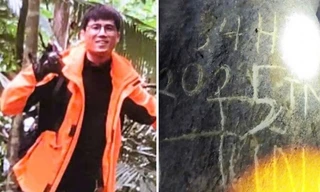 Vụ du khách mất tích ở rừng Cúc Phương: Dòng chữ trên vách đá có thể là gì?