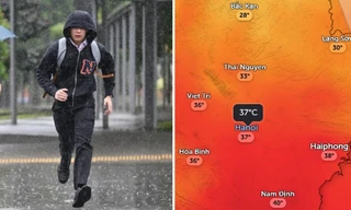 Ngày mai miền Bắc tăng nhiệt độ, bao giờ Hà Nội hết mưa và có nắng lên?