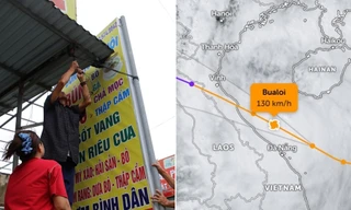 Bão Bualoi gây rủi ro thiên tai cấp 4 trên đất liền khu vực nào nước ta? 