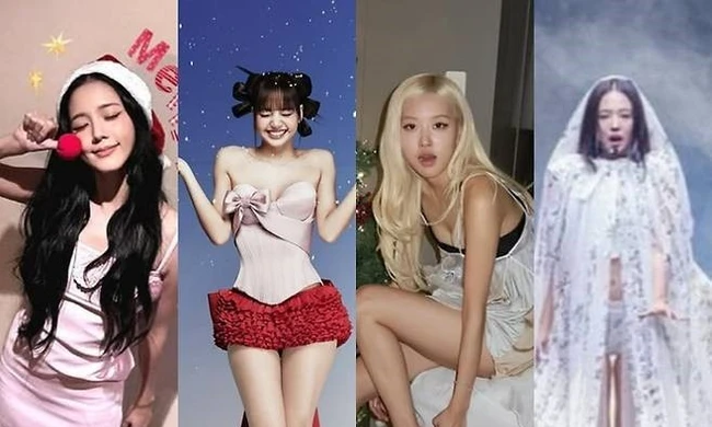 BLACKPINK đón Giáng sinh riêng lẻ, chỉ có Jennie là người làm việc