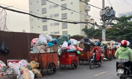 TPHCM nguy cơ 'nghẽn rác' diện rộng