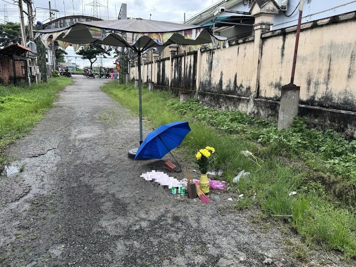 Thi thể đứa trẻ được người dân phát hiện và báo với lực lượng chức năng