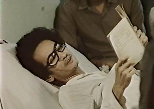 Đồng Xuân Thuyết trên giường bệnh ảnh: T.L