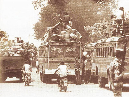 Di tản từ Huế vào Đà Nẵng Di tản từ Huế vào Đà Nẵng