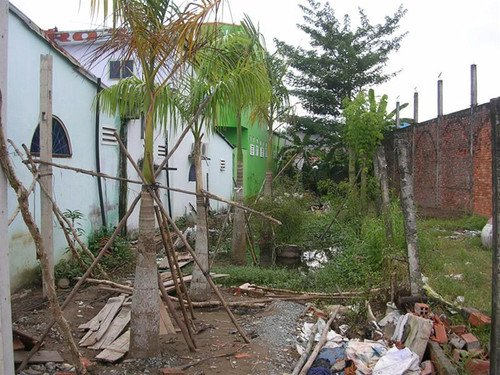 Mảnh đất ông Thanh bán rồi chiếm lại Ảnh: Quốc Khánh