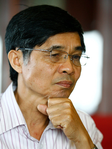 Thầy Phạm Văn Khánh - Hiệu trưởng trường THCS Giảng Võ, Hà Nội