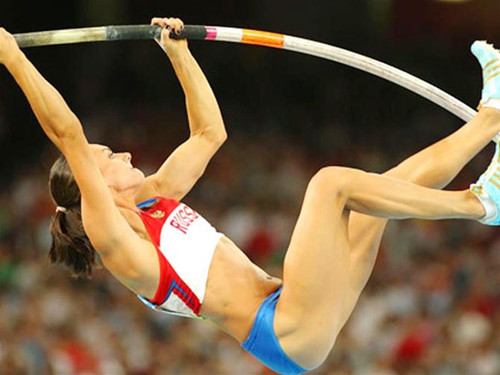Yelena Isinbayeva vượt xà 5m05 lập kỷ lục TG lần thứ 24