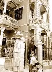 Ngôi nhà của anh Tu giữa Làng Cao Hạ.