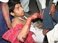 Vụ nổ xảy ra đúng lúc đền thờ đầy ắp người tới dự lễ