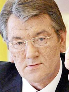 Tổng thống Ukraine Viktor Yushchenko. Ảnh: Từ Internet