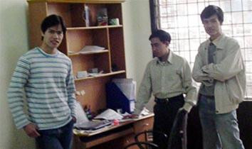 Ba ông chủ “google Việt” tương lai? ảnh: Đức Kế